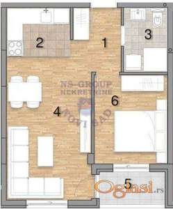 DVOSOBAN 43m2 U IZGRADNJI PREMIUM KVALITETA!