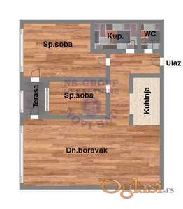 Trosoban, 65m2 Zeleznicka Stanica