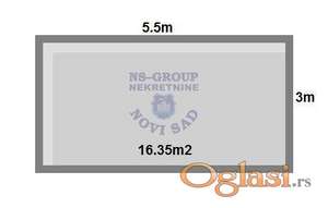 Garazno mesto, 16m2 Sajam