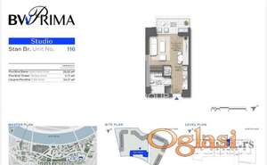 BW PRIMA garsonjera 34,57m2 -Studio- lux ID#1835