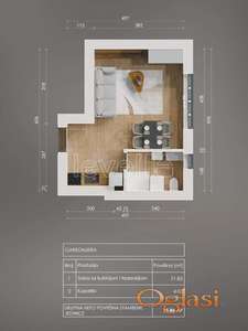 NOVI SAD - CENTAR - 26.00 m2