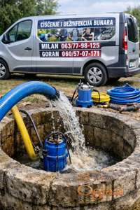 Profesionalno čišćenje i dezinfekcija bunara cela Srbija