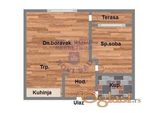 Dvosoban - 44m2 - Petrovaradin