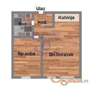 Dvosoban stan u izgradnji na Bul. Patrrijarha Pavla!
