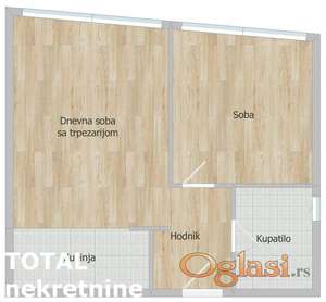 STAN - PETROVARADIN - PETROVARADIN - 45m2 - 112500 evra