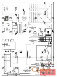 ADICE, 40m2, Dvosoban sa pdv