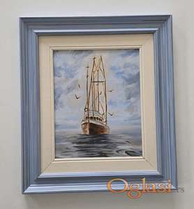 Ulje na platnu - Plovidba ka horizontu