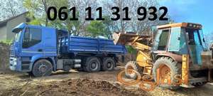 Novi Sad  Bager - Rušenje - Iskop - Zemljani radovi - Prevoz