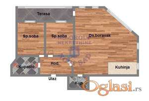 Odličan trosoban stan na traženoj lokaciji!