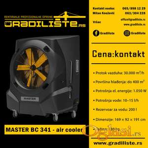 Industrijski ventilator za hale, magacine Master BC 341