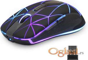 Bežični miš Rii RM200 2.4GHz Wireless Optical Mouse 1600 DPI