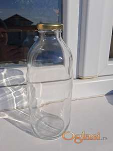 Nove staklene flase sa cepom