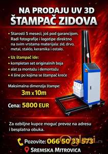 3D stampac zidova