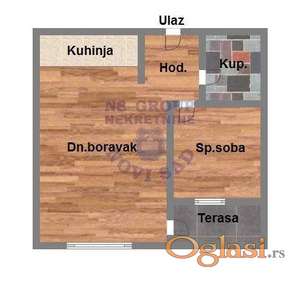 Dvosoban stan telep 42m2.