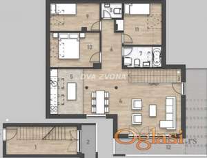 NOV, MODERAN STAN-ROTKVARIJA–123.65 m², 4.0, PK