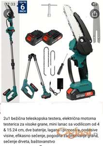 Telesk.bezicna testera