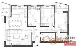 SREMSKA KAMENICA, 98m2, Četvorosoban sa pdv, Izgradnja, Renomiran investitor