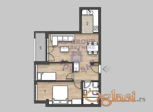 Salajka, 3.0 trosoban, 57 m²