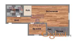 Dvosoban stan 53m2 Petrovaradin