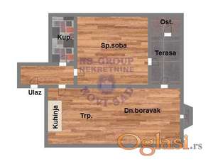 Na prodaju dvosoban na Veternickoj Rampi