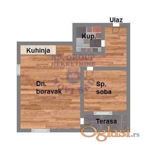 Odlična izgradnja - 43m2 - cena sa PDV-om