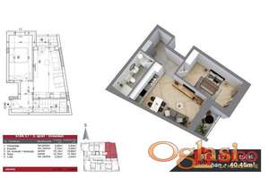 DVOSOBAN STAN NA PODBARI