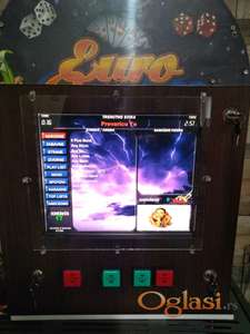 nov juke box sa aceptorom- prijem papirnih para