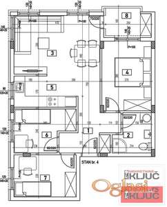 ADICE, 62m2, Troiposoban sa pdv