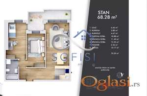 Novi Sad, Centar - Direktno od investitora - U izgradnji ID#1095