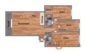 Cetvorosoban 85m2 Bulevar