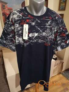 Nova muska majica Fashion u velikom broju 5XL 6XL Teget Novo