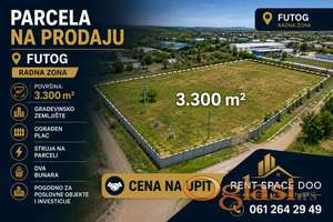 PRODAJE SE INVESTICIONO GRAĐEVINSKO ZEMLJIŠTE NA TOP LOKACIJI - FUTOG !