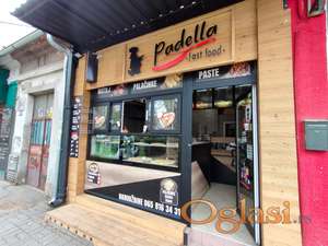 IZDAJEMO komplet namešten LOKAL 40m Futoška za brzu hranu