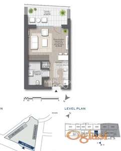 BW Bella - garsonjera 40,85m2-studio ID#1342