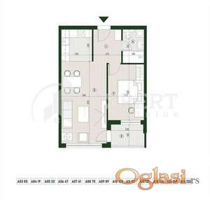 Dvosoban stan u luksuznom stambeno-poslovnom kompleksu