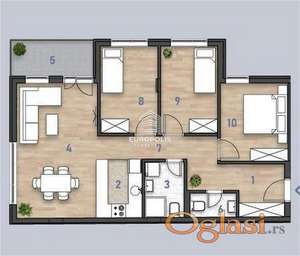 Posebna ponuda 4.0 stan Novi Sad ID#7654