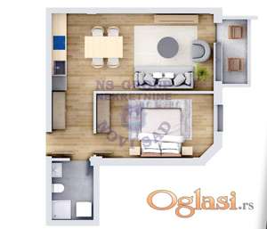 Fenomenalna izgradnja u centru 46m2!!!