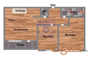 Trosoban odličnog rasporeda!!!