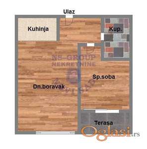 Dvosoban stan - izgradnja - 42 m2