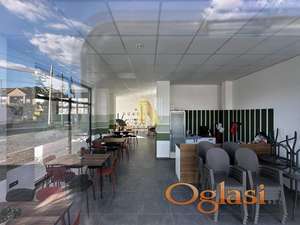 Izdavanje - ulični lokal - dva nivoa