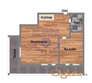 Dvosoban stan na Bulevaru Patrijarha Pavla