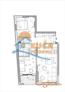 Ekskluzivna novogradnja u centru 62.41m2