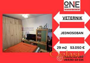 Jednosoban u centru veternika