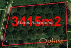 Fruška gora- plac u Građevinskoj zoni - 3415 m2