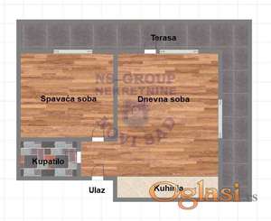 Bulevar Patrijarha Pavla,dvosoban,izgradnja