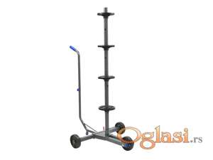 Prenosni Stalak za točkove za 4 felne sa gumama