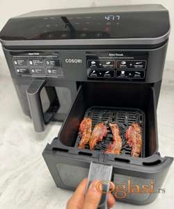 Friteza na vazduh Air Fryer Cosori 8.5l dual basket NOVO