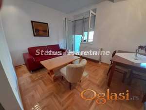 ODLIČAN NAMEŠTEN TROSOBAN DUPLEX STAN 65 M2 GRBAVICA 550EU GARAŽA