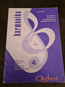 Ljuba Micić, Harmonika. Zbirka etida za treći razred