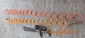 Pistolj za kompresor sa manometrom